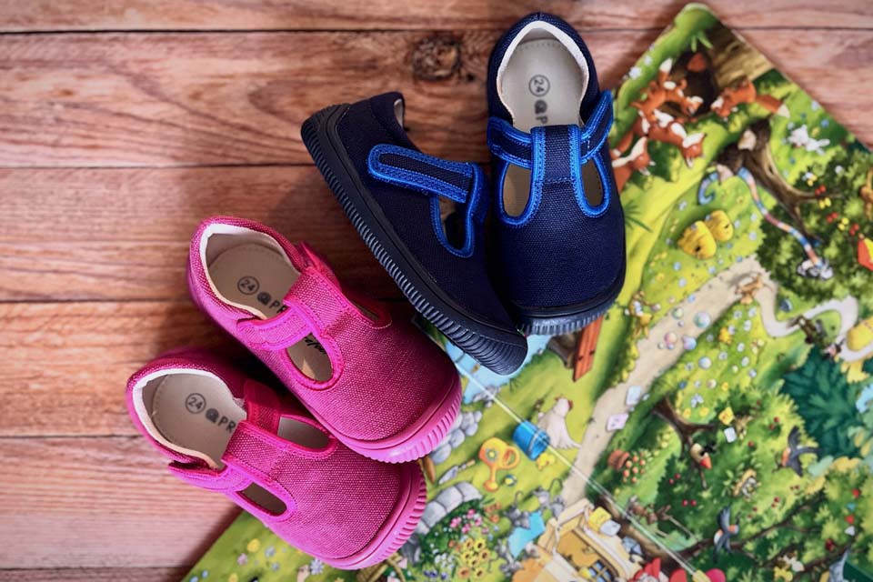 dětské barefoot přezůvky protetika